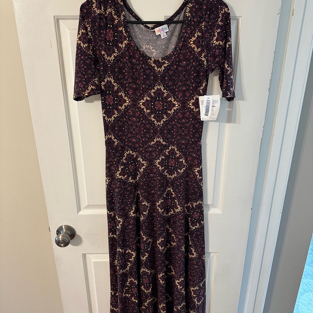 Elegant Patterned Dress